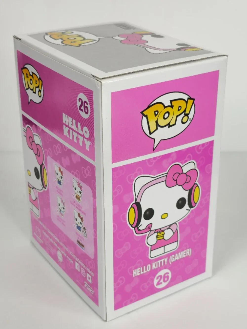 Funko Pop! Hello Kitty (Gamer) #26 GameStop Exclusive Vinyl Figure Sanrio *NEW*